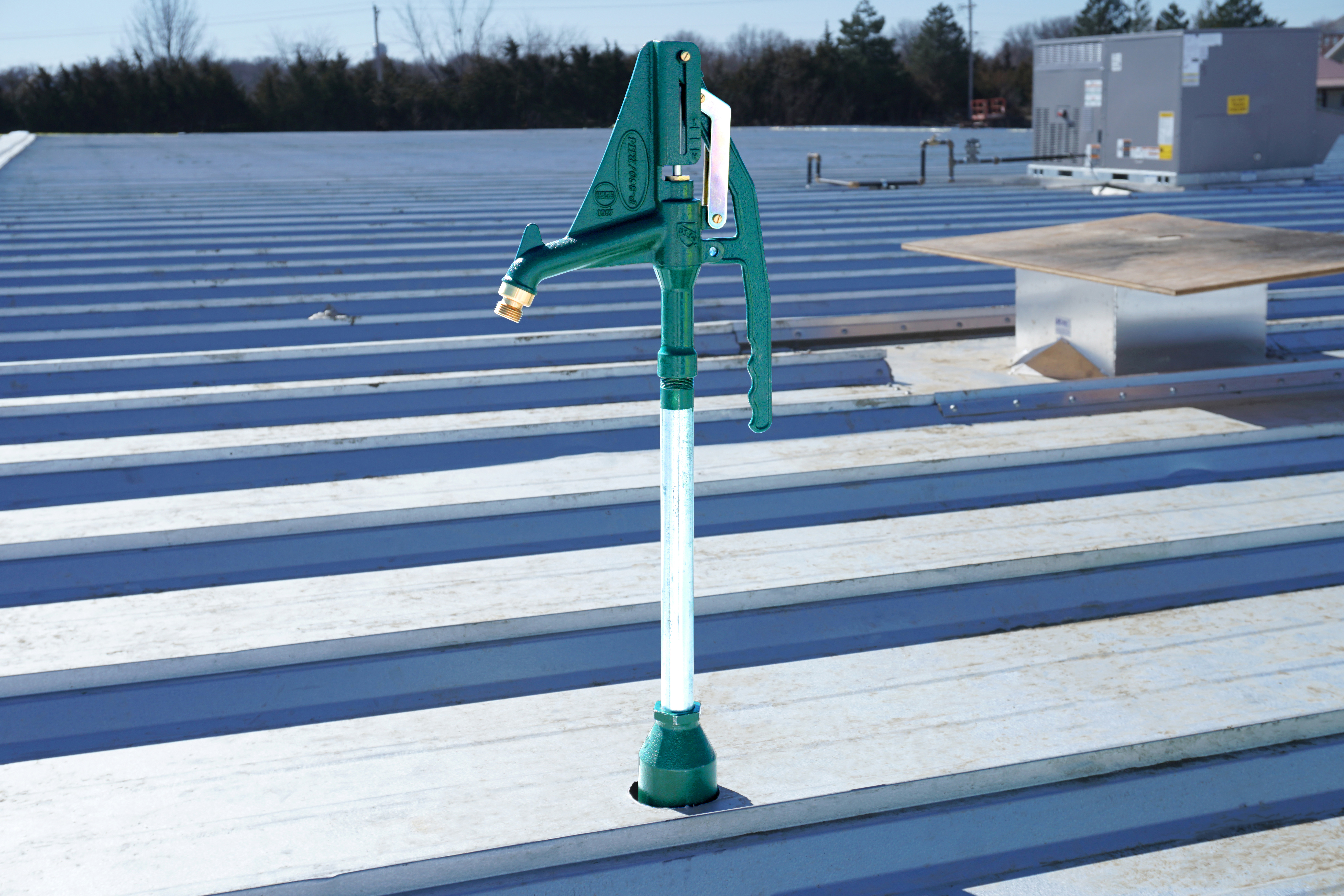 New Freezeless Roof Hydrant:  Cuts Maintenance Time, Labor and Material Costs